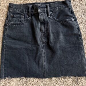Levi’s Black Denim Skirt
